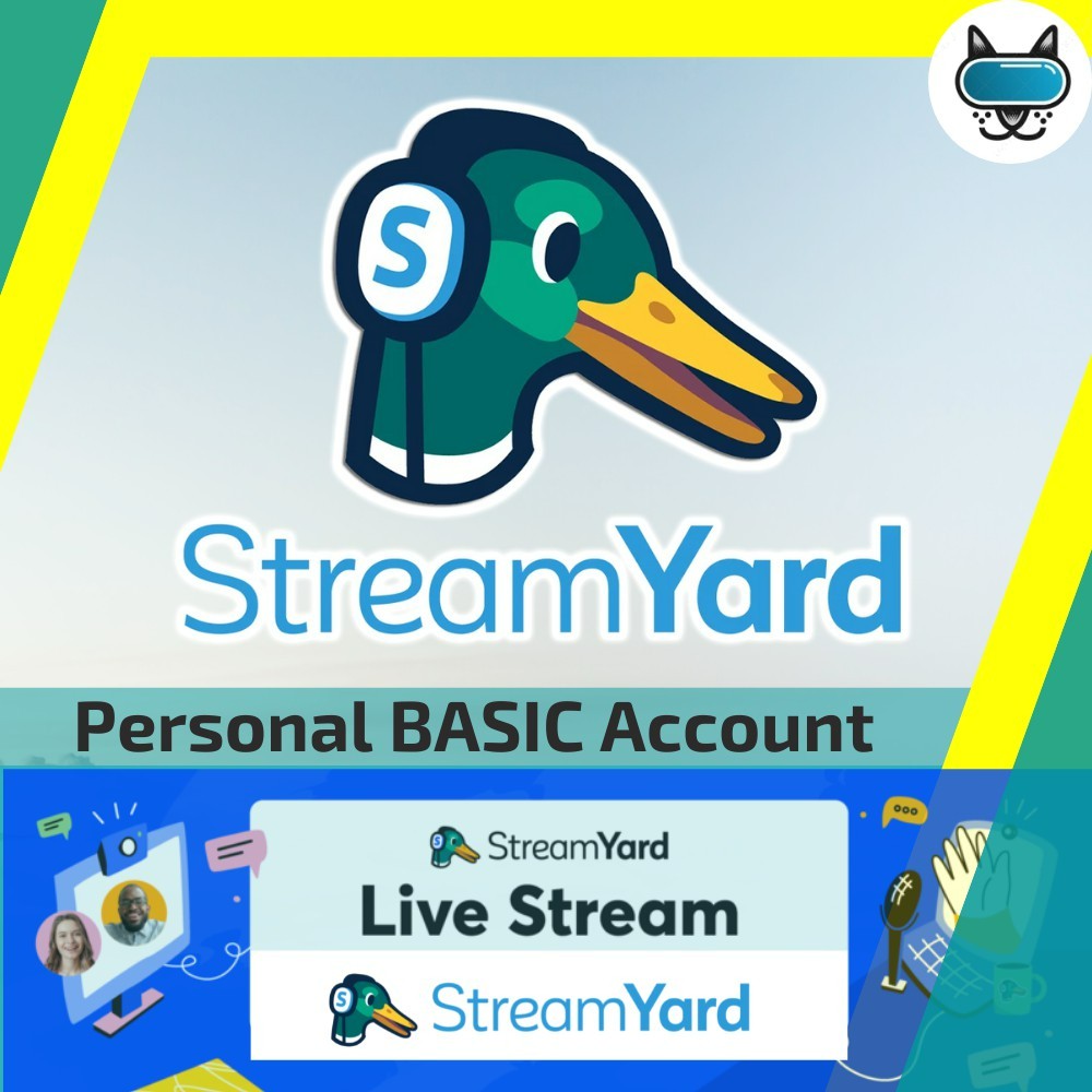 StreamYard Account Private PREMIUM 1 MONTH【CHEAPEST + ORIGINAL】