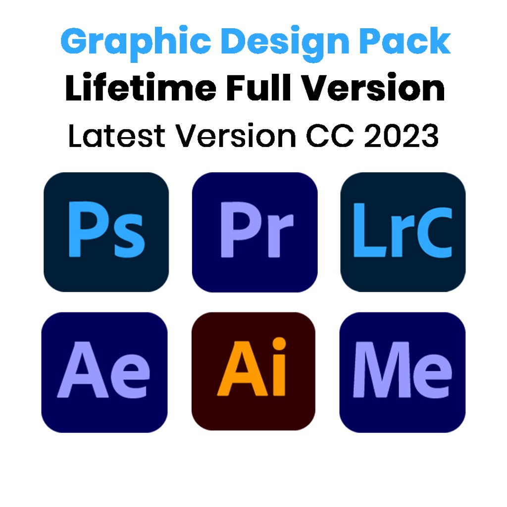 Lifetime Full Version  Latest Updated 2023 June For Windows 10/11 Ps Pr Ai Ae Lr Me