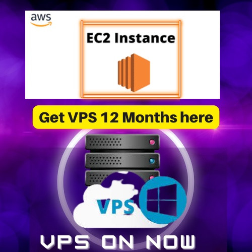 VPS 12 Months Available for Trading, Education, Marketing & Others