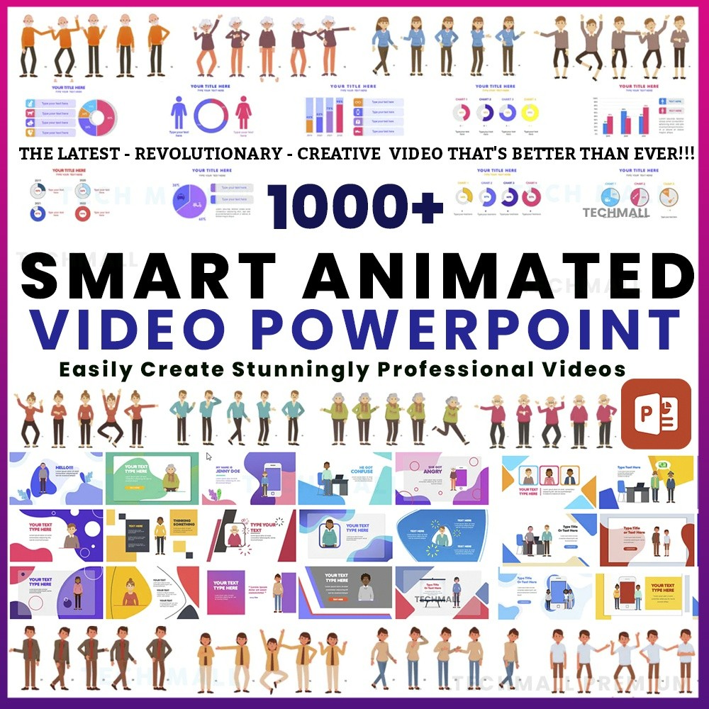 Smart Animated Professional Video PowerPoint Template | Easy Edit