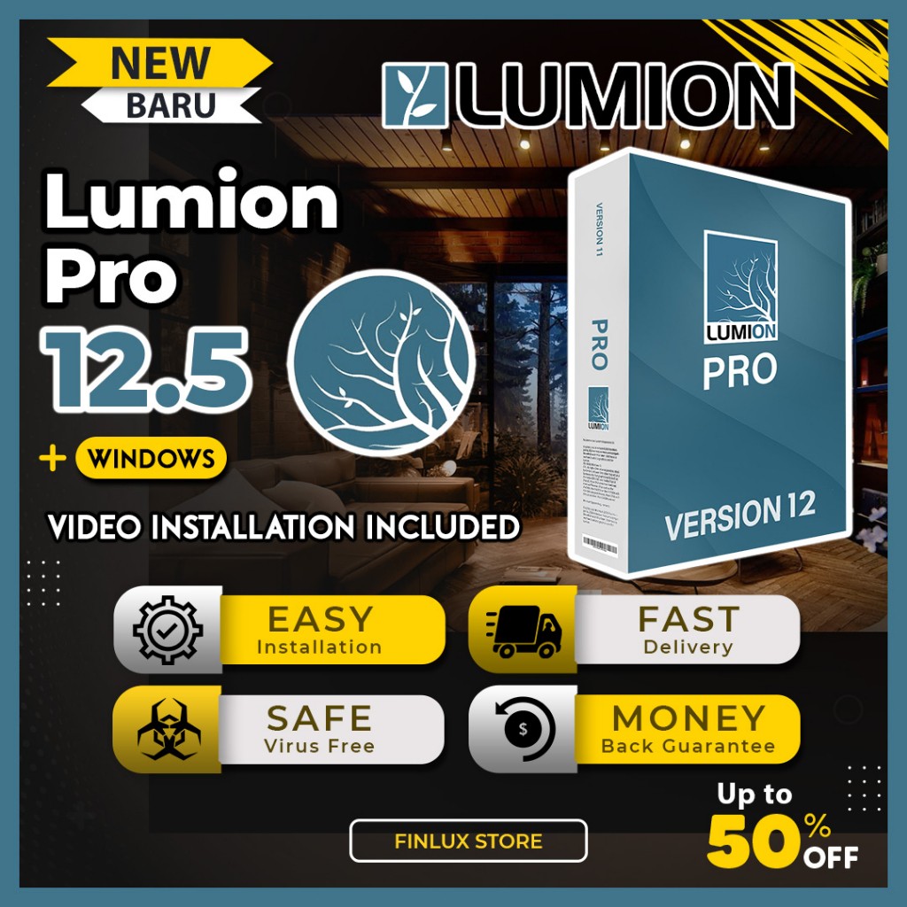 Lumion Pro 12.5 | Livesync Enabled | Latest 2022 Lifetime For Windows (64-bit)