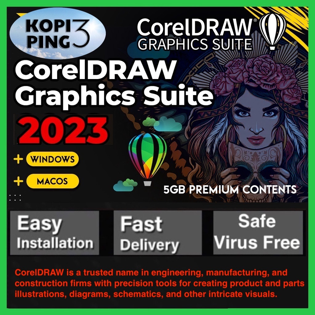 corelDRAW Graphics Suite 2023 v24.3?LATEST MAR 2023✔ Win10/11✔ Latest 2023✔