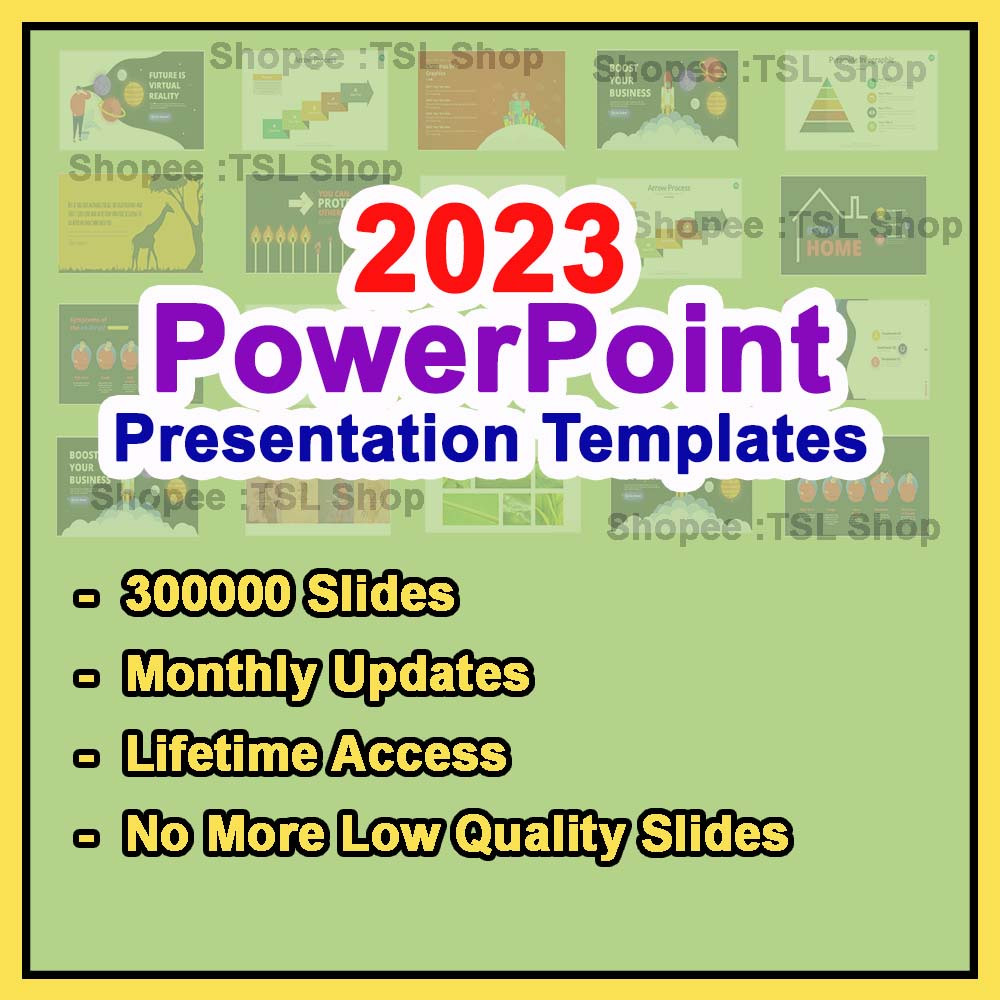 300,000+ PowerPoint Presentation Slides ?