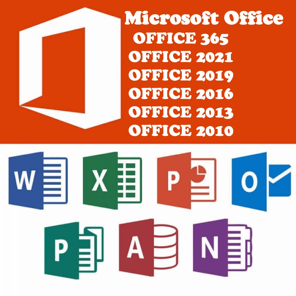 MICROSOFT OFFICE 365 | 2021 | 2019 | 2016 | 2013 | 2010 | Professional Plus Product License Activation Activate Keyy