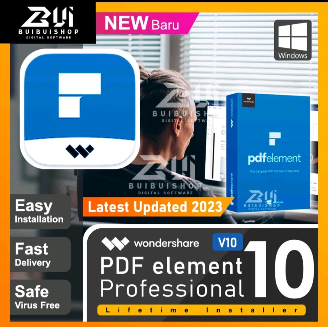wondershare pdf element Profesional 10 latest 2023