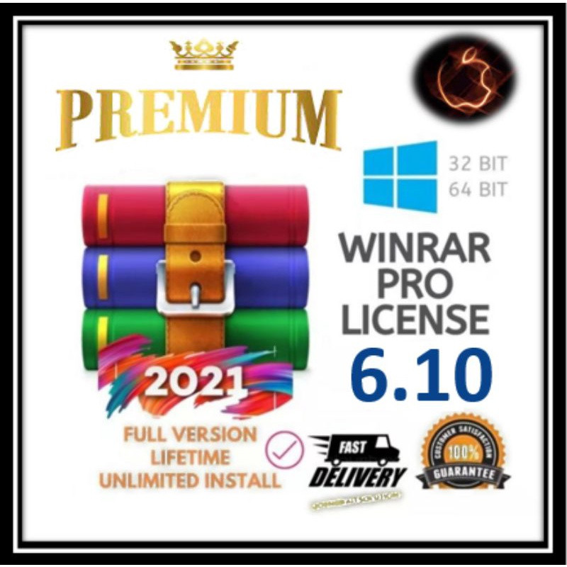 ?11.11 OFFER? WinRaR pro 6.10 license 2021【No Virus | Lifetime】